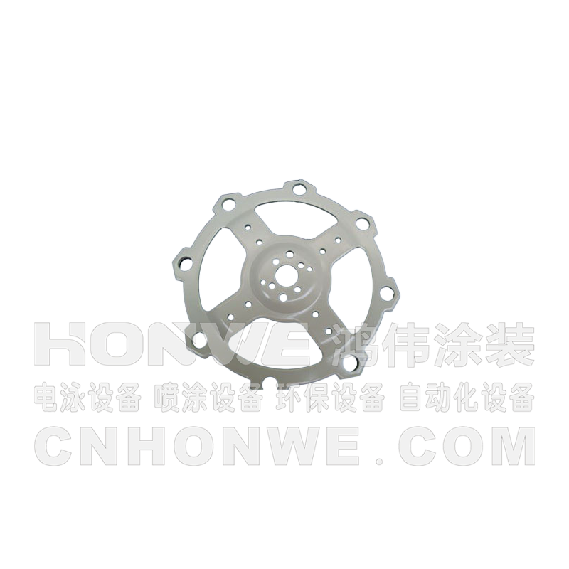 电泳白色工件